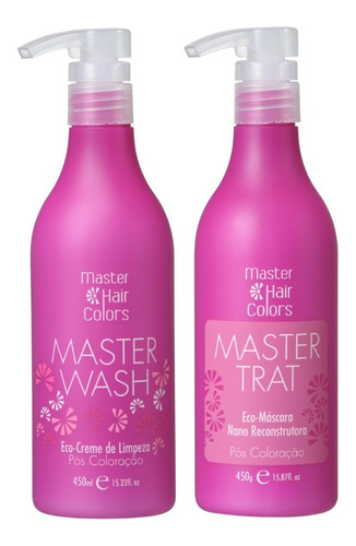  Kit Cachos Perfeitos Master Wash E Master Trat + Brinde