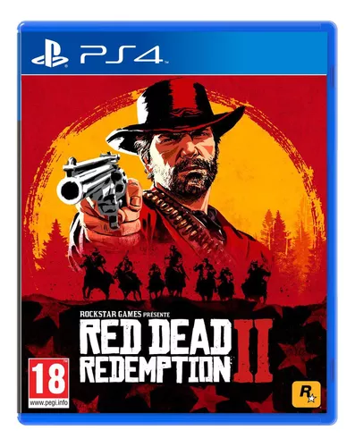 Jogo Red Dead Redemption 2 PS4 Mídia Física Com Nota Fiscal