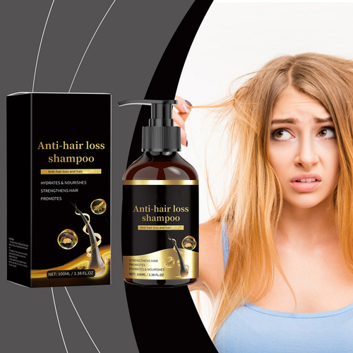 Shampoo De Ginseng Forte E Resistente Para Dessecação, 100 M
