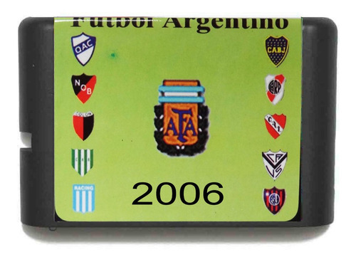 Cartucho Futbol Argentino 2006 Afa Iss | 16 Bits Retro -mg-