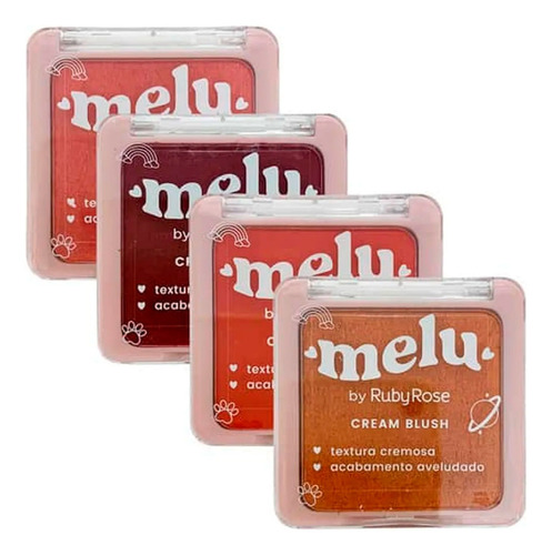 Cream Blush Melu By Ruby Rose - Várias Cores