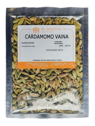 Cardamomo Vaina 150 Gramos Granel