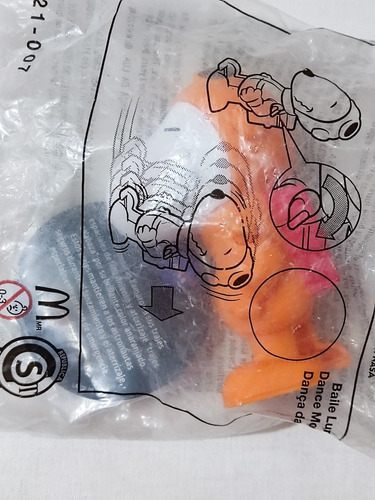 Lote 5 Figuritas De Snoopy De Peanuts, Promos De Mcdonald. (Usado)