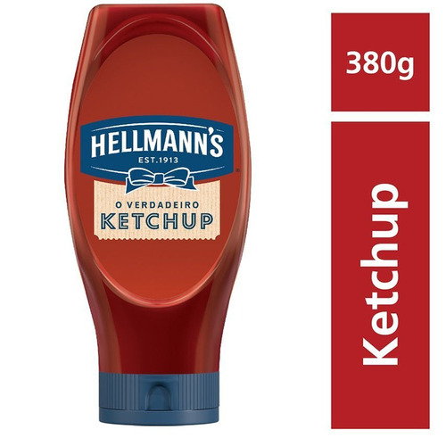 Imagem 1 de 1 de Ketchup Tradicional Hellmann's 380g