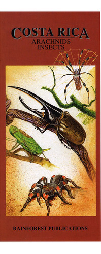 Book : Costa Rica Arachnids And Insects Wildlife Guide...
