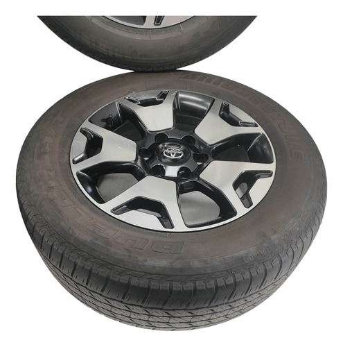 Jogo Roda Pneu Dueler 265 60r18 Toyota Hilux Sw4 2015 Orig (Usado)