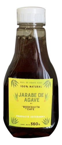 Miel De Agave Oscura 100% Organica 360 Gr