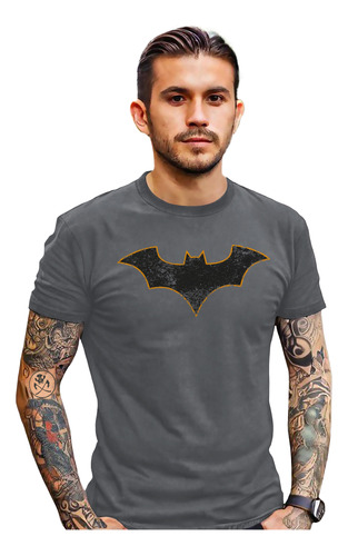 Playera Batman New 52 Arkham Figura Película Serie Cómic Hus