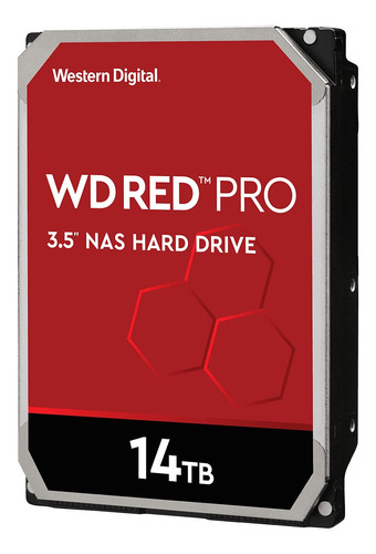 Imagen 1 de 1 de Disco NAS interno Western Digital WD Red Pro WD141KFGX 14TB