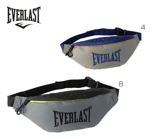 Imagen 3 de 3 de Riñonera Everlast Viaje Running Deportiva Urbana Ajustable