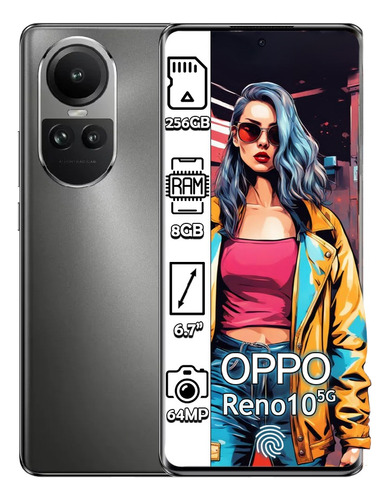 Celular Oppo Reno 10 5g 256-8gb Dual Sim