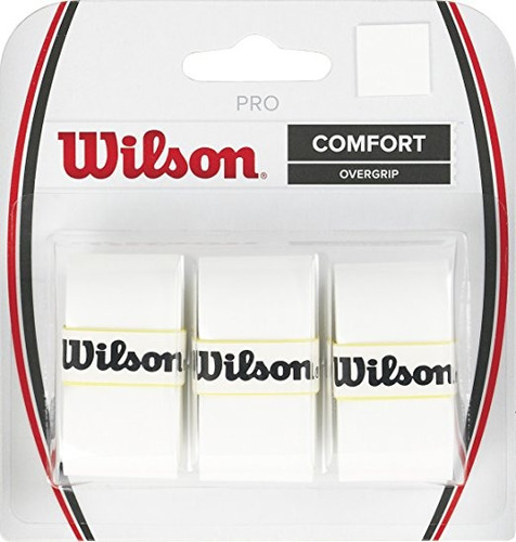 Wilson Pro Raqueta De Tenis Durante Grip, Paquete De 3