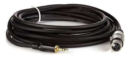 Cabo Profissional Xlr Fêmea Para P2 Macho - 4 Mt