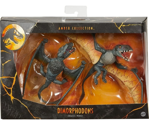 Figuras Jurassic World Dimorphodons Amber Collection 