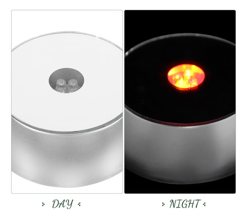 Base De Pantalla Led Moderna Con Cristales Led, 4 Unidades,