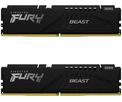 Memoria Ram Ddr5 32gb 5200mhz Kingston Fury Beast 2 X 16 Gb 