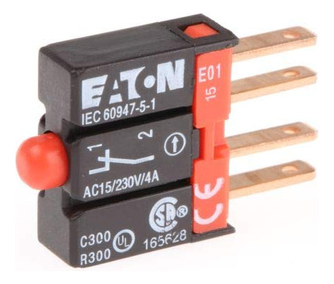 Eaton Moeller  E01 Bloque Contacto Rmq-16 Pushbutton Switch