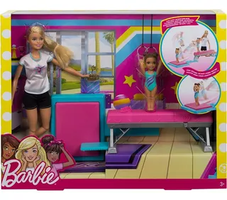 Barbie Profissões Conjunto Ginasta Piruetas Dmc37 Mattel