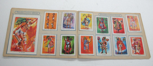 Vintage Coleccion Album Con Estampas Mi México - Lleno