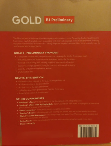Gold B1 Preliminary (Usado)