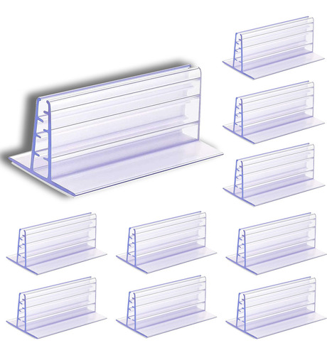 10u Base De Soporte De Pvc Para El Panel Divisorio 5x4x3 Cms