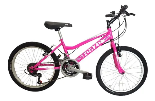 Bicicleta Niña Rin 20 X 2 Sin Cambios - Rosado