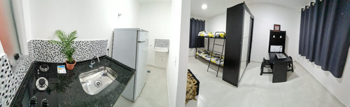 Studio Mobiliado - Contas Incluídas - Excelente Localização - Kitnets