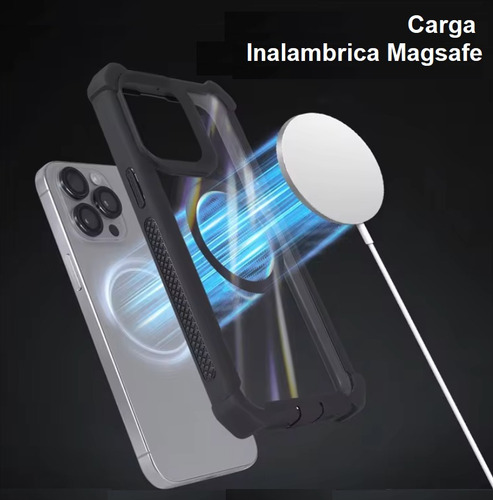 Funda Para iPhone Uso Rudo Defender 2 En 1 Con Magsafe