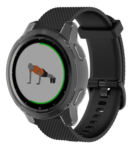 Para Funda Protectora De Tpu Funda Para 4s Actives Negro