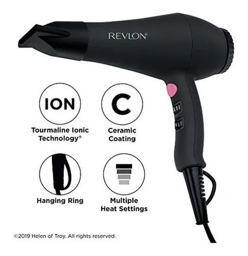 Imagen 6 de 7 de Secador De Pelo Revlon Cabello Liso Smooth Brilliance
