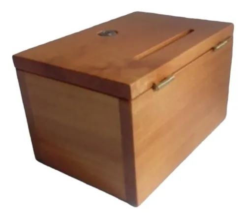 Buzon de sugerencias en madera hotsell