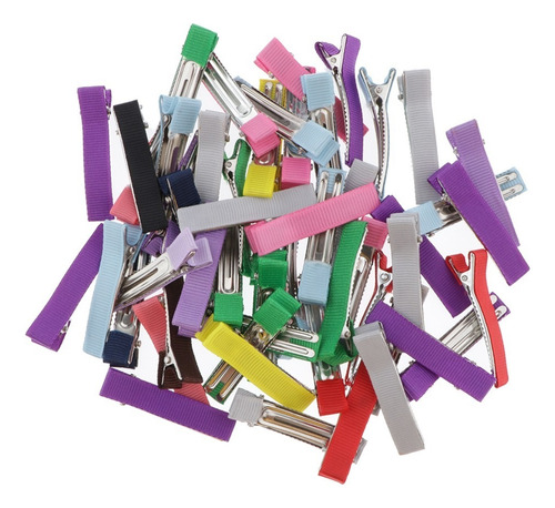 50x Clips Pelo, Pinzas Para Cabello, Colores Horquillas Para