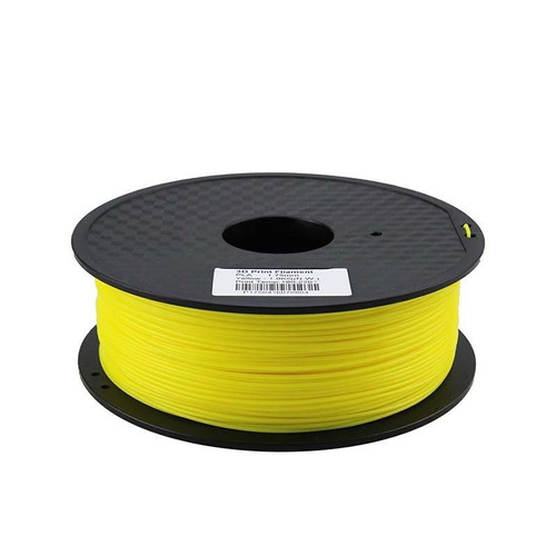 Filamento Para Impresora 3d Pla Amarillo 1.75 Mm 1 Kg