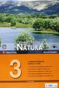 Libro Nuevo Natura 3 Trim+ Castilla Y Leon Separata - Fer...