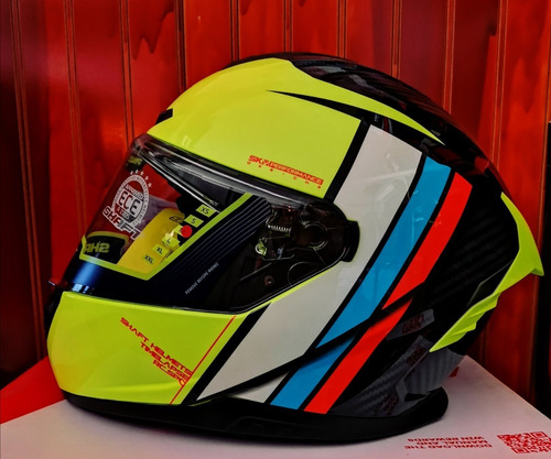 Imagen 2 de 3 de Casco Shaft 542gt Timelapse Neon Yellow