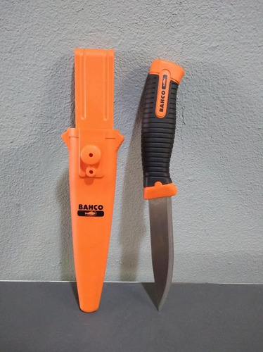 Cuchillo Bahco 2446 Funda Rigida Hoja 10cm Inoxidable