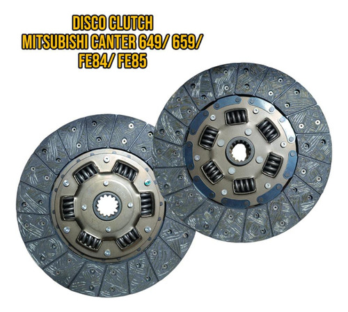 Disco Clutch Mitsubishi Canter 649 659 Fe84 Fe85