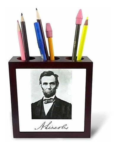 Ph*****portalápices Para Azulejos Abraham Lincoln, 5 Pulgada