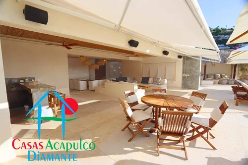 Cad Tres Vistas. Terraza Con Asoleadero, Alberca Privada, Palapa Y Preciosa Vista Al Mar