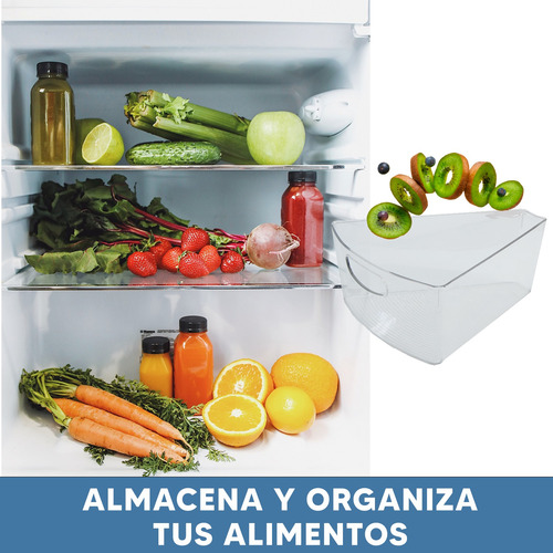 Set 8 Bandejas Triangulares Para Refrigerador