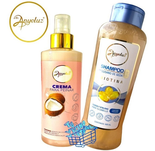 Shampoo Seda Anyeluz + Crema Pe - mL a $67