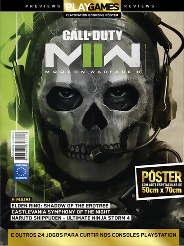 Superpôster Playgames Call Of Duty: Modern Warfare 2, De Editora Europa. Editorial Europa, Capa Mole Em
