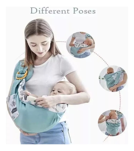 Portabebés Ergonómico Con Manos Libres Para Amamantar