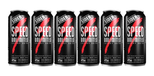 Speed Energizante Unlimited Lata 473ml X6 Fullescabio Oferta