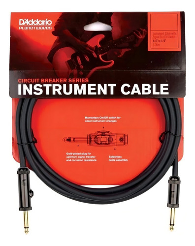Cabo Planet Waves Pw-ag-15 4.57mt Circuit Breaker