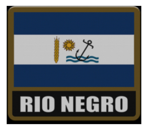 Parche Termoadhesivo Bandera Uruguay Rio Negro