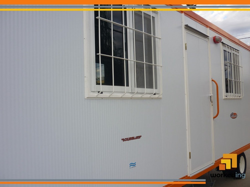 Imagen 2 de 16 de Oficina Móvil 5mts - Trailer Sanitario Hospital Contenedor