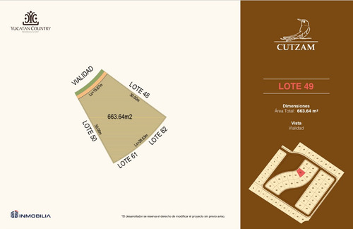 Imagen 17 de 19 de Lotes Residenciales En Cutzam, Yucatan Country Club