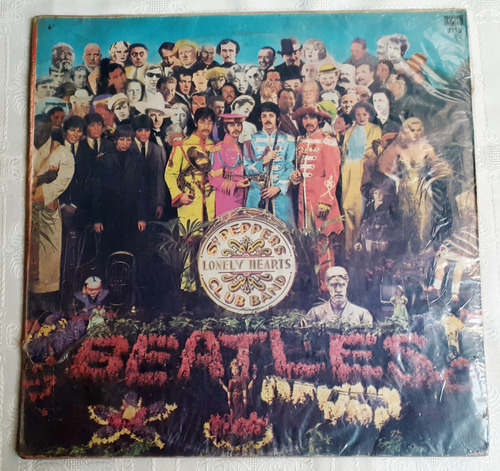 Los Beatles La Banda Del Sargento Pepper Vinilo Ed Argentina