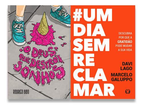 Kit: O Deus Que Destrói Sonhos + #umdiasemreclamar, De Es, Vários., Vol. 1. Editorial Kit De Livros, Capa Mole, Edição 20210101 00:00:00 Em